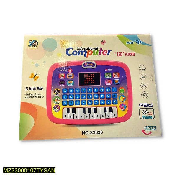 LED Educational Computer For Kids. . . . Cash on Delivery 1