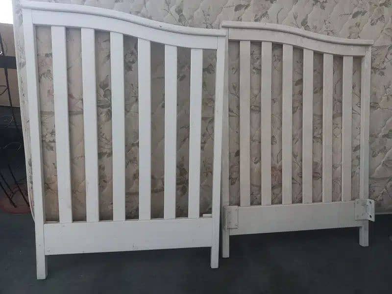 Imported Oak Wood Baby Cribb 2