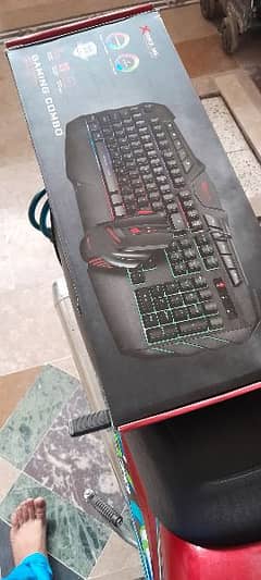 RGB Gammimg Keyboard + Gamming Mouse