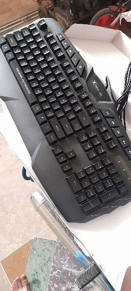 RGB Gammimg Keyboard + Gamming Mouse 3