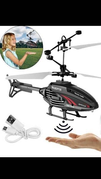 Infrared Hand sensor Helicopter's 0