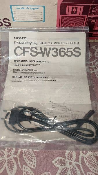 SONY CFS-W365S 11