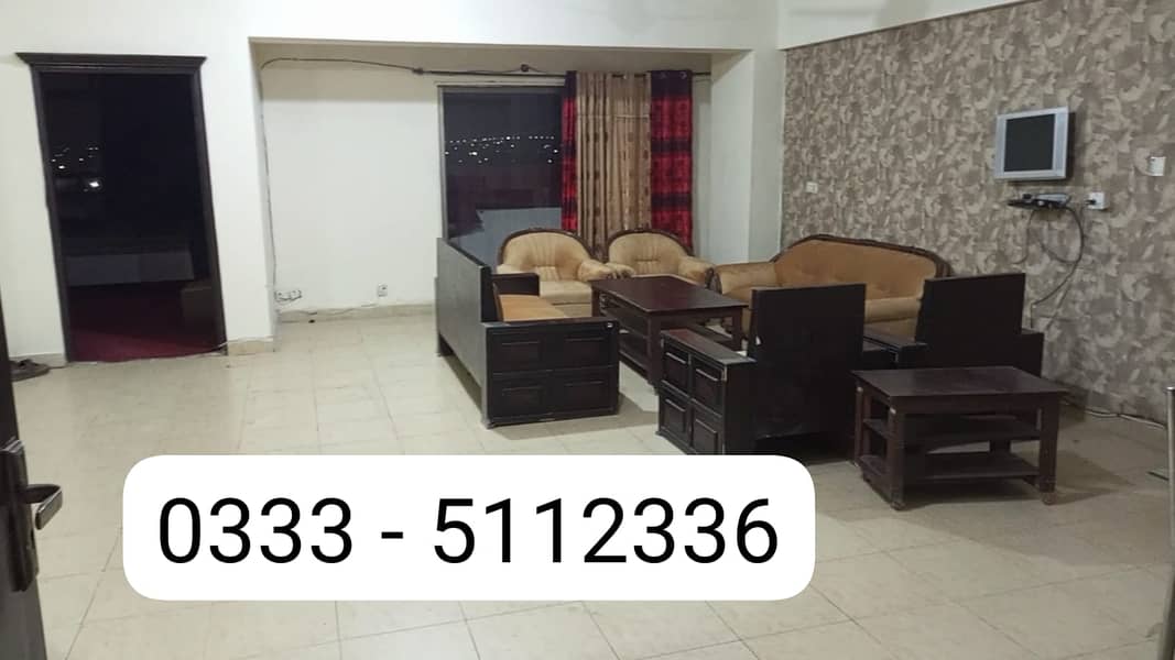 E-11 , Furnished one bed room Rent,  Monthly 30,000/- 2