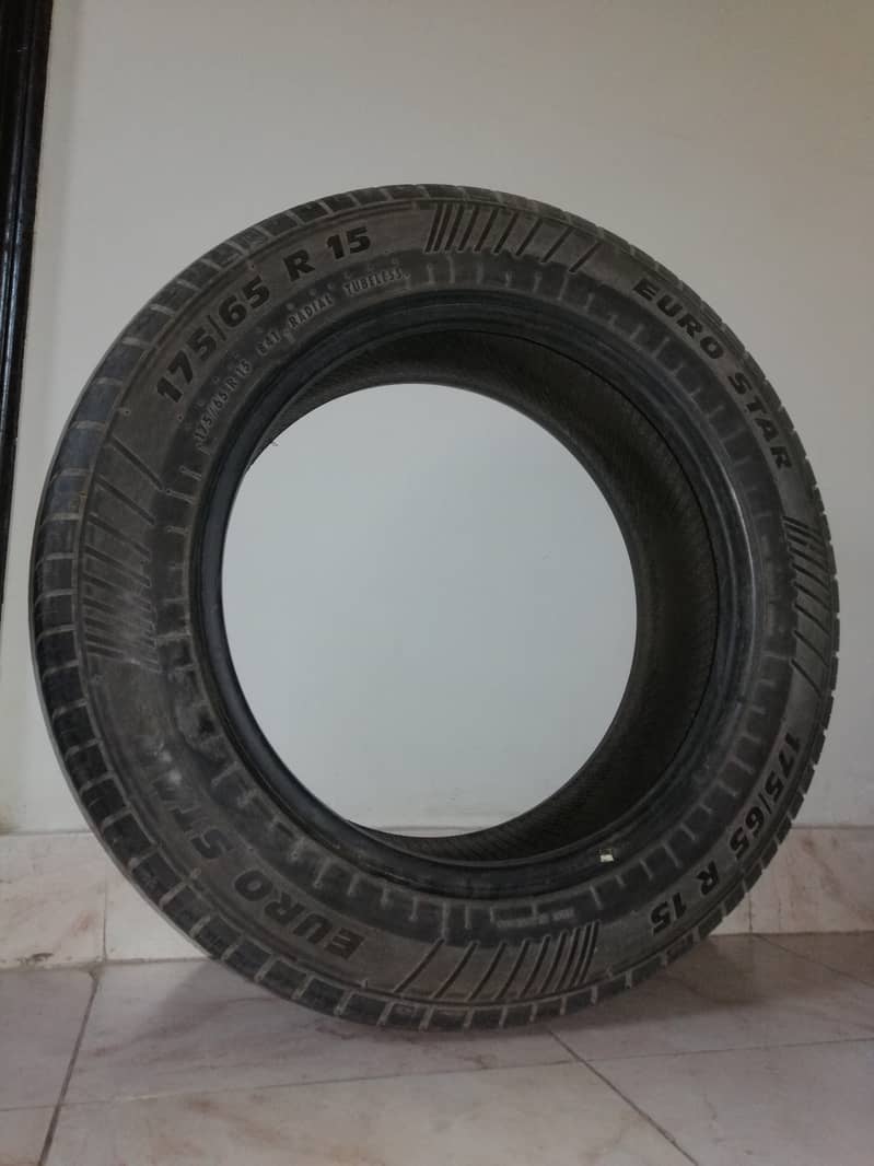 Bridgestone 14 Inch / Euro Star 15 Inch - Spare Tyre (Stepney) 0