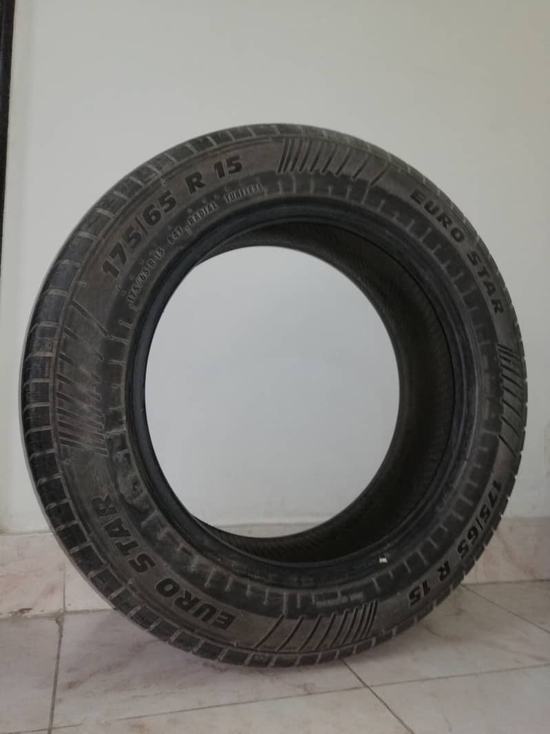 Bridgestone 14 Inch / Euro Star 15 Inch - Spare Tyre (Stepney) 1