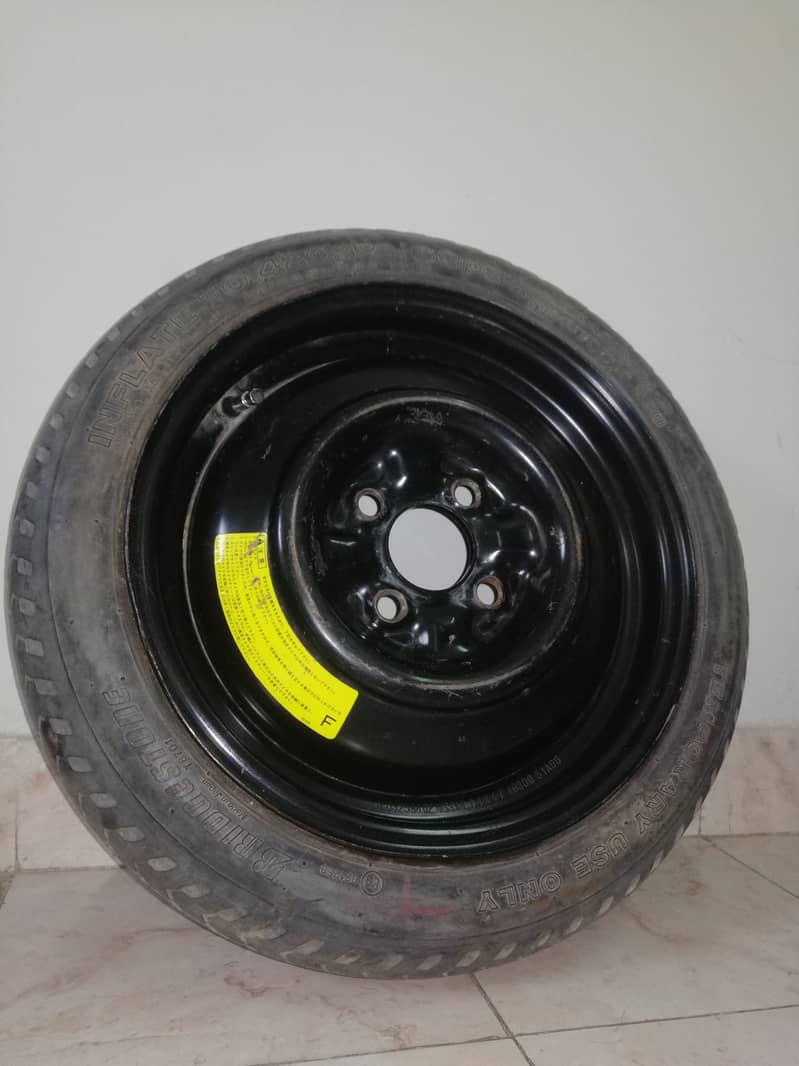 Bridgestone 14 Inch / Euro Star 15 Inch - Spare Tyre (Stepney) 5