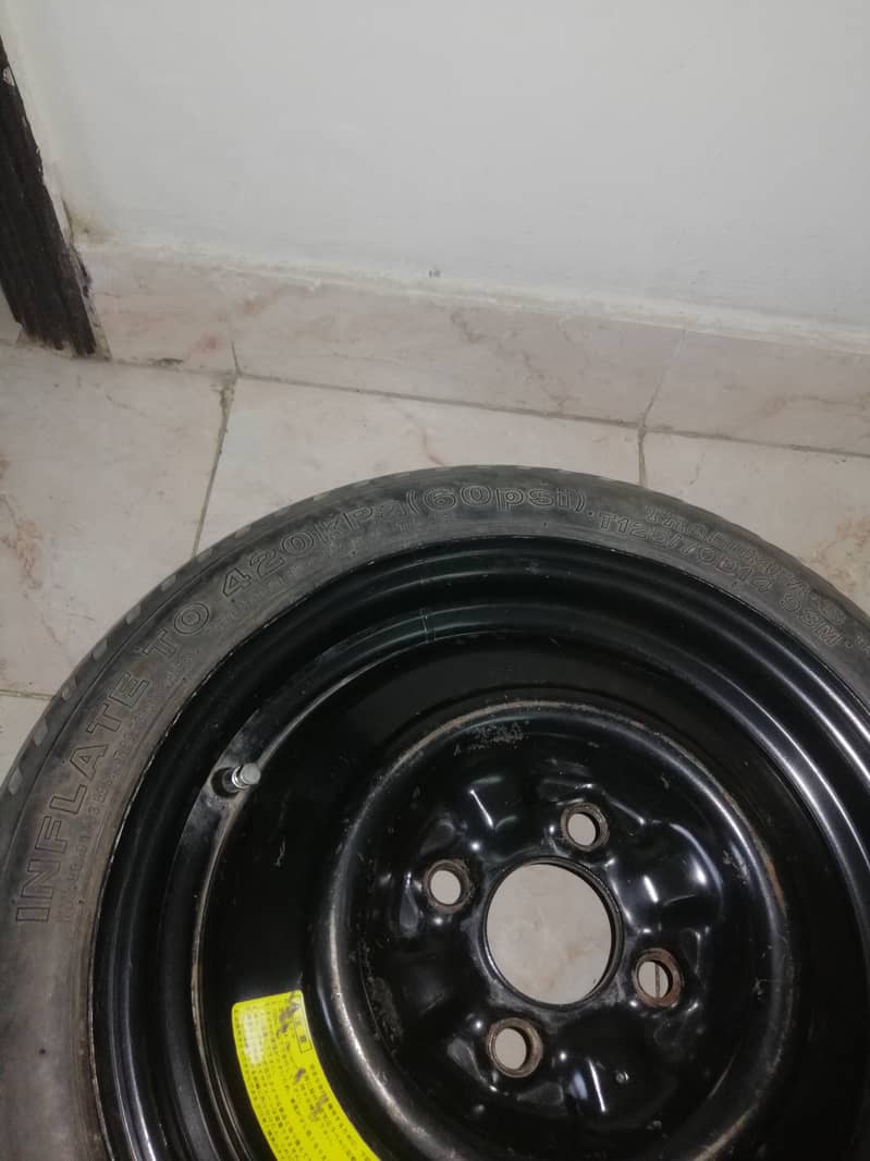 Bridgestone 14 Inch / Euro Star 15 Inch - Spare Tyre (Stepney) 6