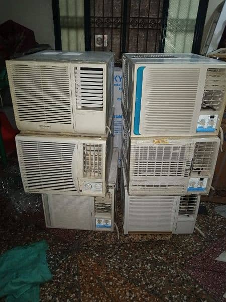 JAPANESE USED LOT CONTAINER MALL WINDOW AC ENERGY SAVER PONA TONE 2