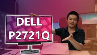 27 Inch 4k Dell P2722Q USB-C 10 Bit Colors sRGB 100% Adobe 75% Monitor