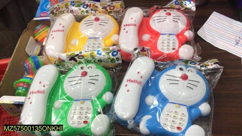 Doraemon Learning Telephone Toy for Kids . . . Cash on Delivery 2