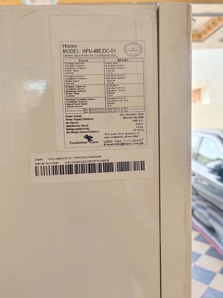 haier new AC inverter 4.0 ton available box bax in cheapest price 2