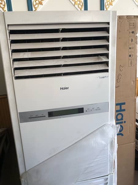 haier new AC inverter 4.0 ton available box bax in cheapest price 6