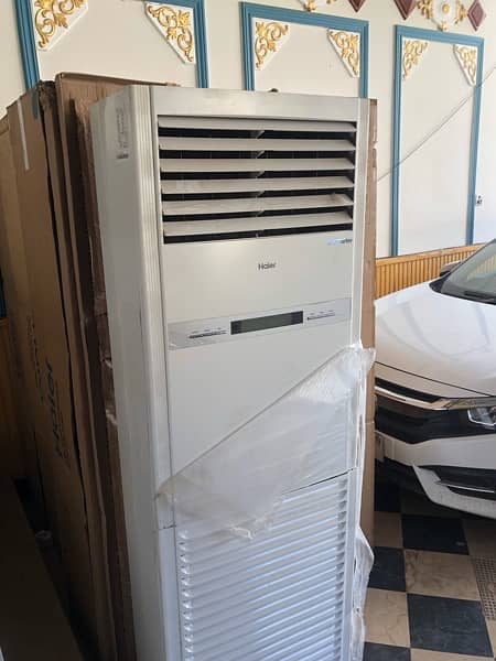 haier new AC inverter 4.0 ton available box bax in cheapest price 11