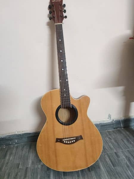 Jumbo Guitar for sale with cappo 0