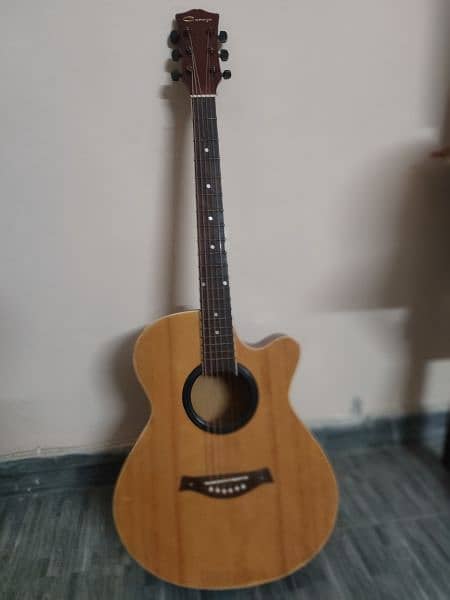 Jumbo Guitar for sale with cappo 10