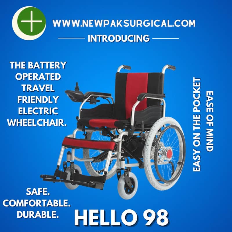 Electric wheel chair/patient wheel chair/imported wheel chair/hello 98 1