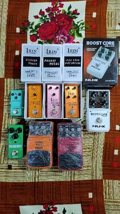 Different Guitar Effect Pedals