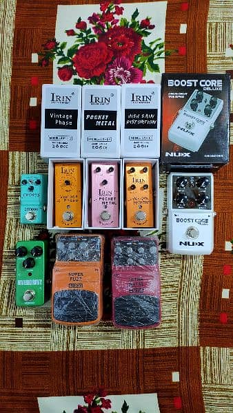 Different Guitar Effect Pedals 0