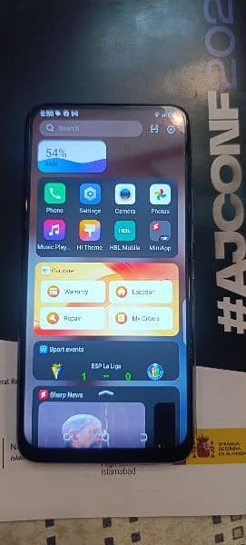 Tecno Camon 15 Pro 6+128 GB,  10/10 with box, charger 25000 1