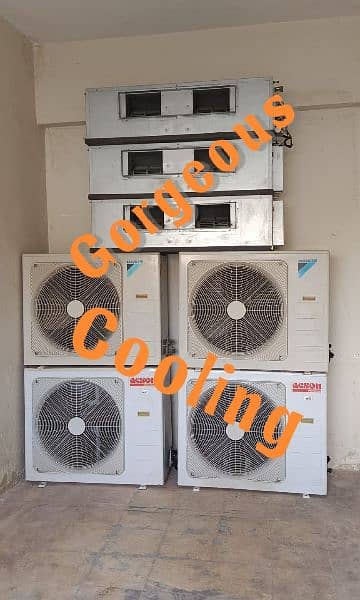 ACSON,DAIKIN duct ac 4 ton new condition 0