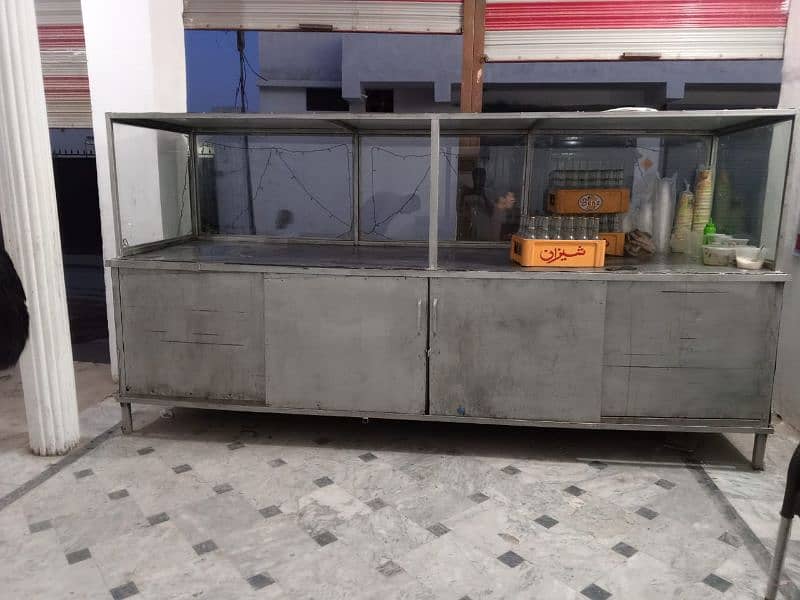 Display counter (stainless steel) 3