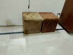 2 stool . .