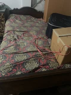 Single bed pure shisham
