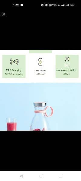 portable Electric juicer 3