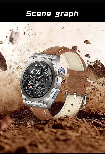 2023 New Z83 MAX Smart Watch Round Outdoor  NFC Compass Smartwatch 6