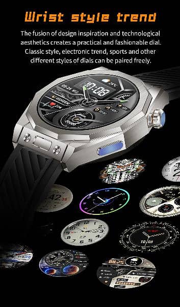2023 New Z83 MAX Smart Watch Round Outdoor  NFC Compass Smartwatch 7