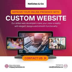 Netistax Website development services! 0