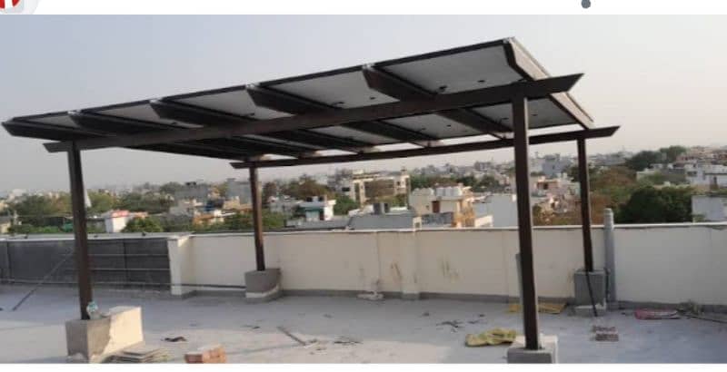 Iron Solar panels frame 5
