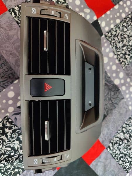Toyota Corolla 2009 2014 AC Vent clock console. 3