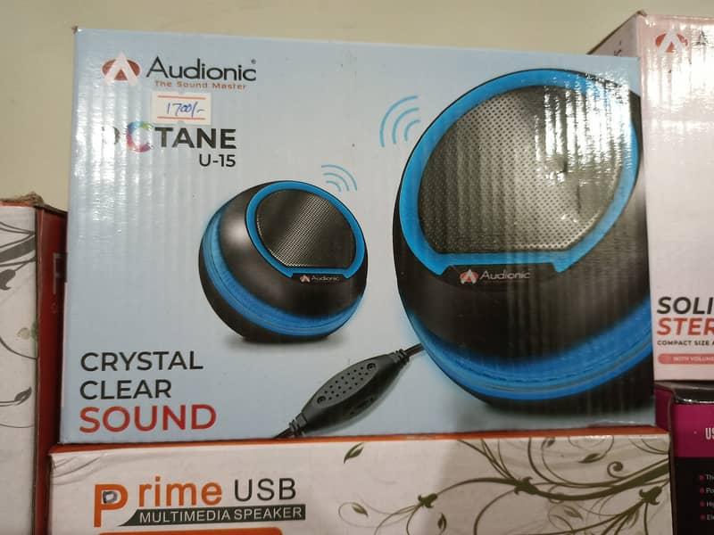Wireless (bluetooth) and Wired Speaker Variety available 9