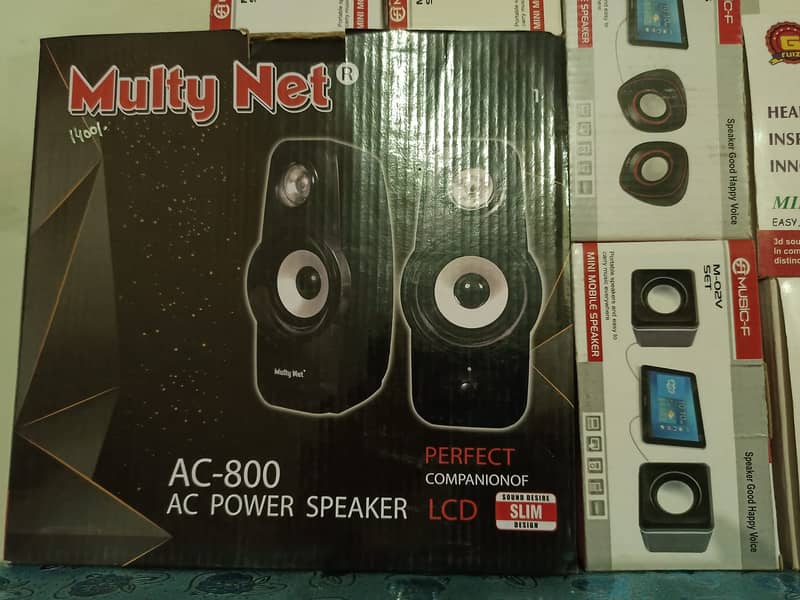 Wireless (bluetooth) and Wired Speaker Variety available 13