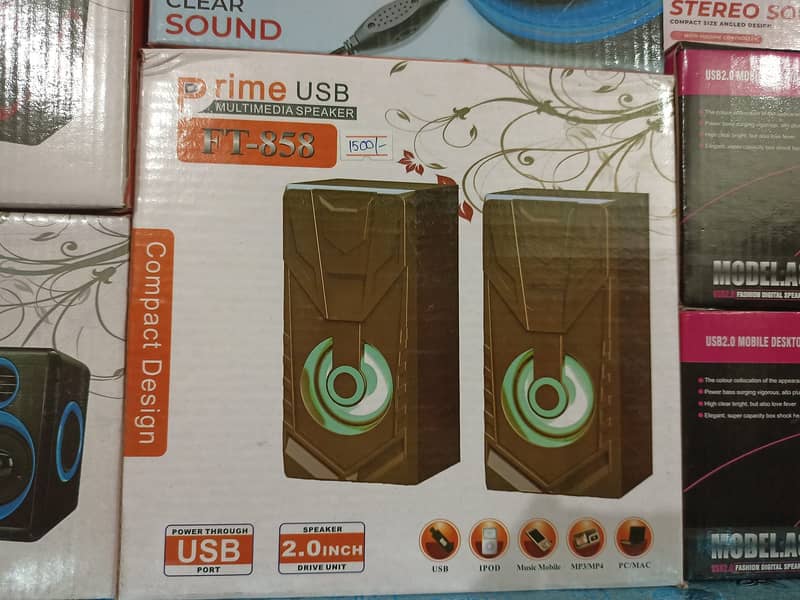 Wireless (bluetooth) and Wired Speaker Variety available 14