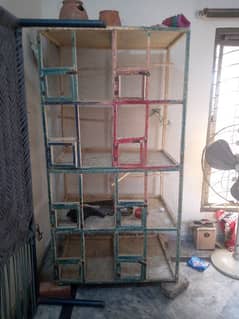 wood cage big size urgently sale serious buyer contact me