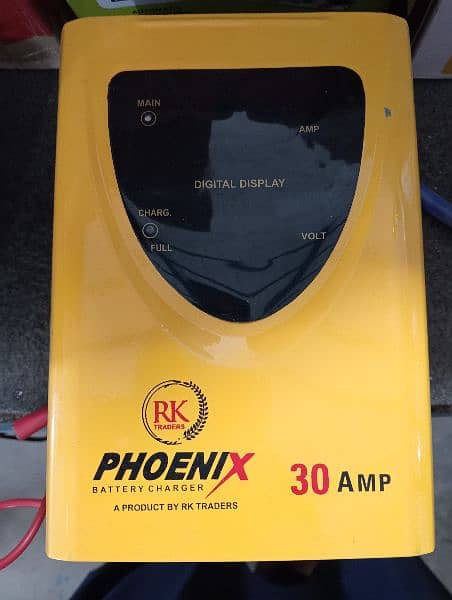 RK TRADERS

PHOENIX

BATTERY CHARGER

A PRODUCT BY RK TRADERS

30 AMP 2