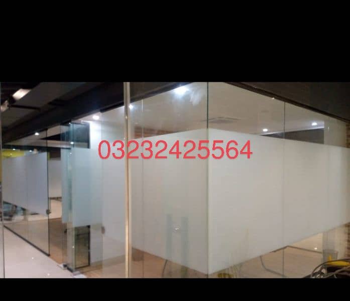 Aluminium Glass Interior Works 1