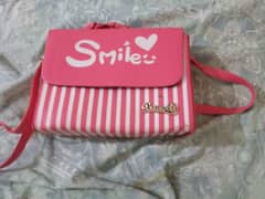 Smile pink purse