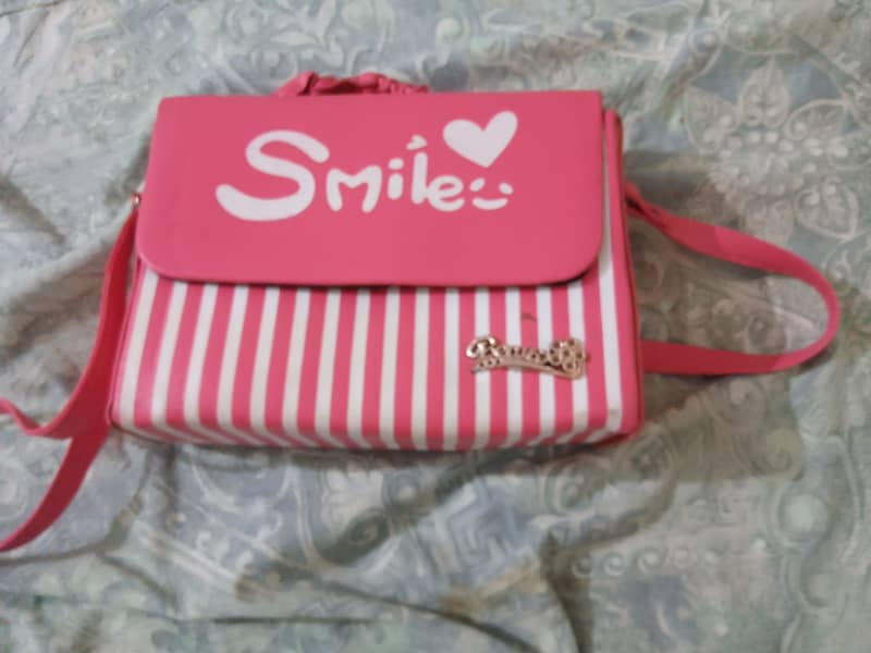 Smile pink purse 0