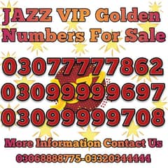 JAZZ VIP Golden Numbers offer