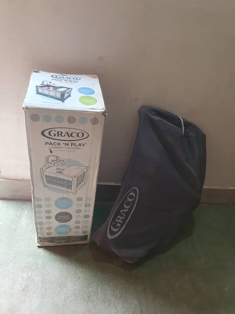 Baby Bed, Cot, Tinnies, Graco 4