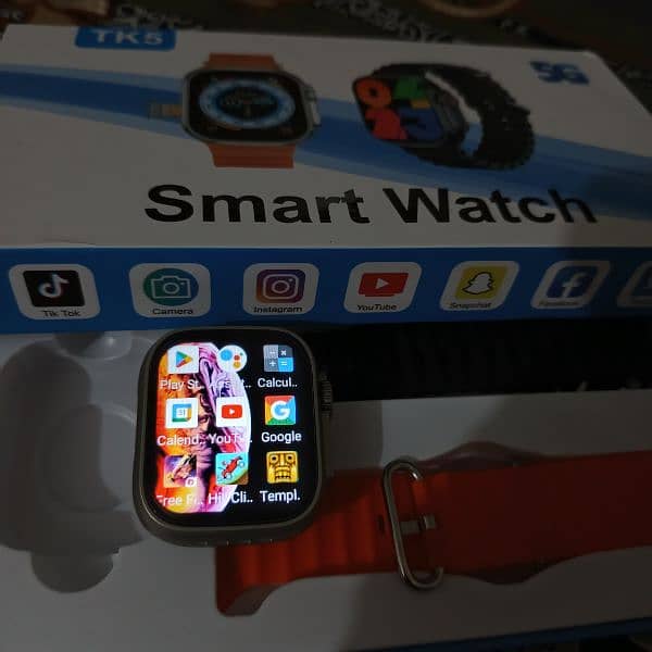 Tk 5 ultra 5g android smart watch 0