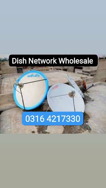 HD Dish Antenna Network Wholesale 0316 4217330 0