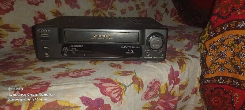 sony vcr in New condition 0
