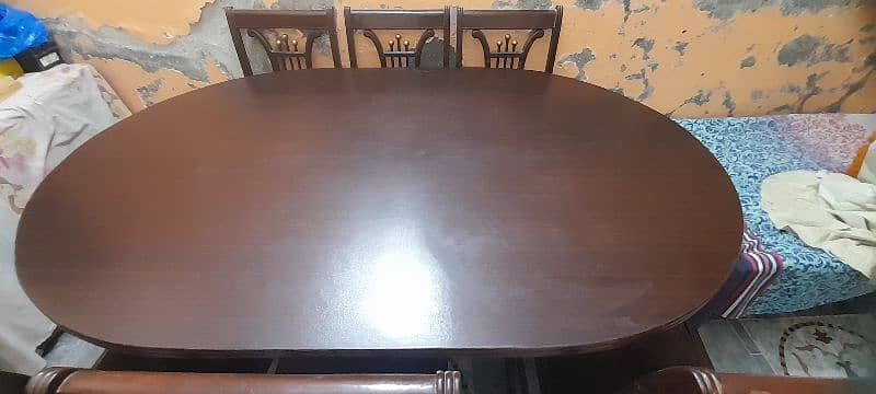 wooden dinning table 1