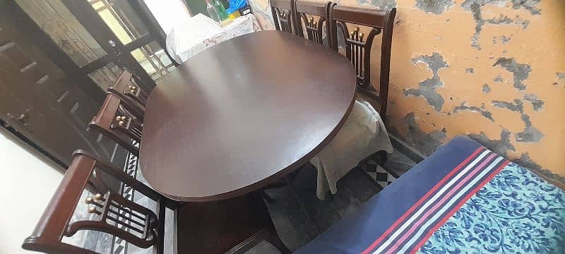 wooden dinning table 2
