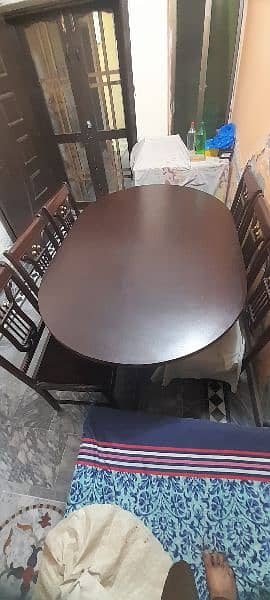 wooden dinning table 5