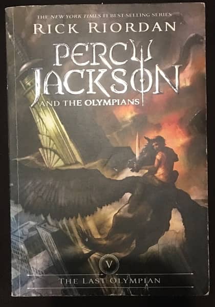 Percy Jackson and the Olympians by Rick Riordan 0